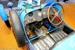 1926 Bugatti 35T dashboard interior