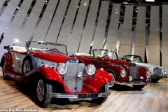 1935 Mercedes-Benz 500 K Offener Tourenwagen W 29 in front of