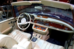 1971 Mercedes-Benz 280 SE 3.5 Cabriolet dashboard interior