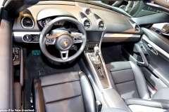 Porsche 718 Boxster S dashboard