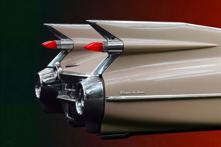 American Tailfins & Taillights 19 1959 Cadillac Coupe de Ville