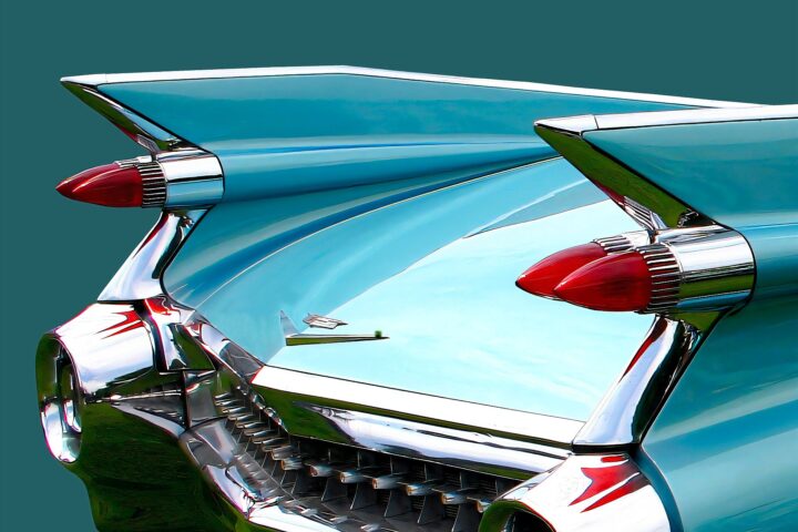 American Tailfins & Taillights 20 1959 Cadillac Sedan de Ville