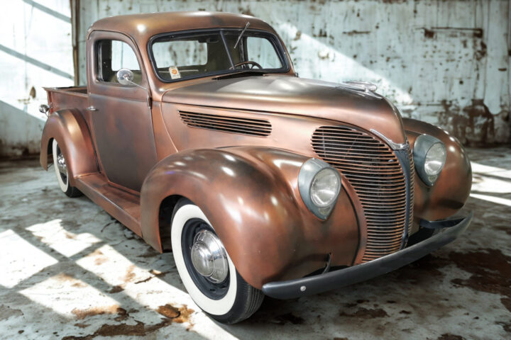 Classic American Trucks Pickups 1929-1959 2 1938 Ford Model 81A classic hot rod pickup- photo by Peter Kraaibeek