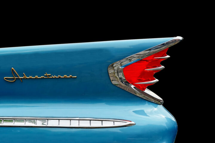 American Tailfins & Taillights 23 1960 DeSoto Adventurer - photo by Peter Kraaibeek