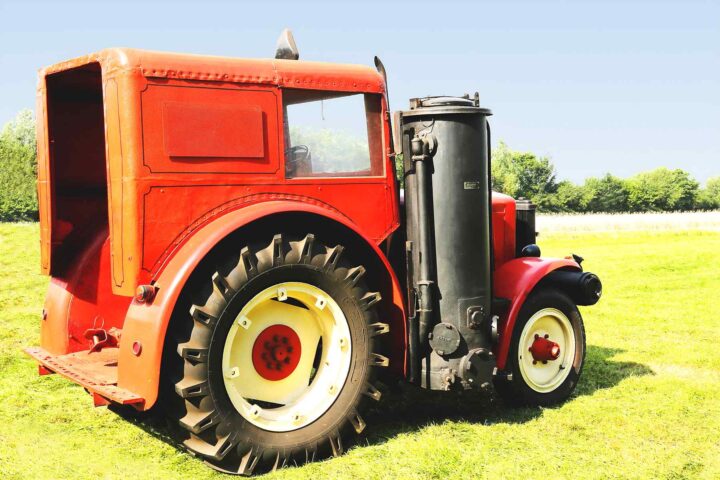 Classic Tractors & Farm Machinery - A Century of Iron, Steam and Diesel 18 1942 Hanomag R 40 Holzgas wartime wood gas tractor — fine art photography by Peter Kraaibeek, Kraaibeek Art Gallery