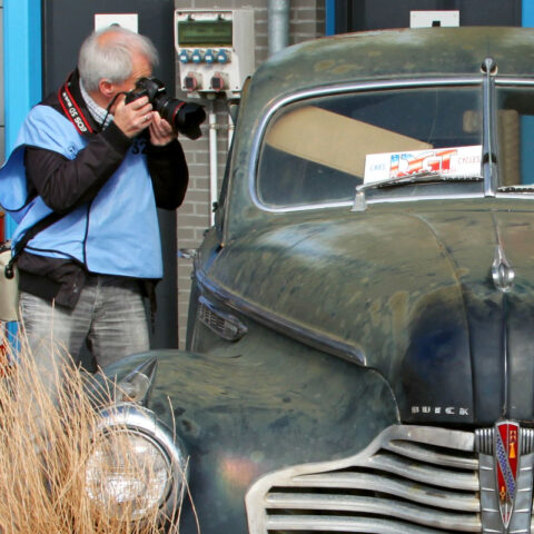 About Peter Kraaibeek 2 Peter Kraaibeek photographing a classic Buick interior