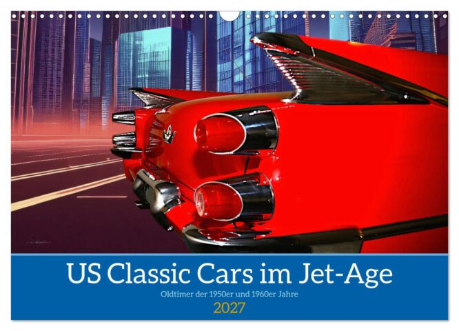 US Classic Cars im Jet-Age - Oldtimer der 1950er und 1960er Jahre - photos by Peter Kraaibeek Art Gallery