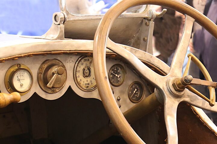 Classic Race Car Cockpits 1 1920 Maybach Spezialrennwagen Cockpit - Peter Kraaibeek Art Gallery