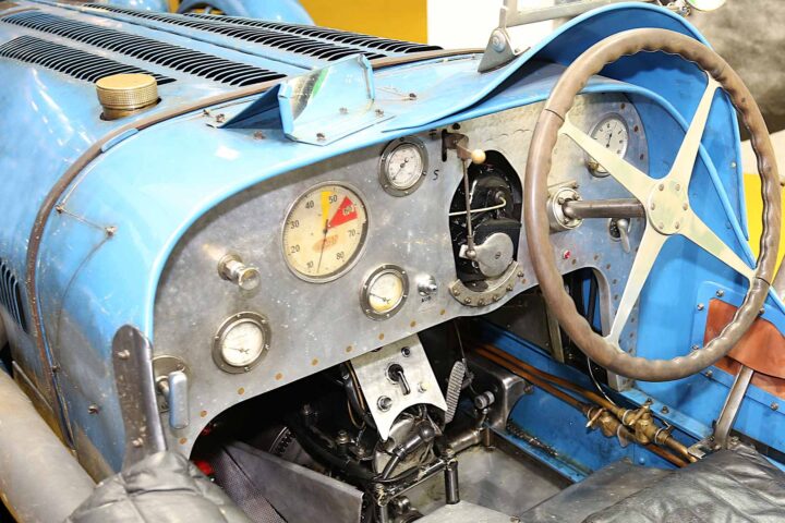 Classic Race Car Cockpits 3 1927 Bugatti 35 Cockpit - Peter Kraaibeek Art Gallery