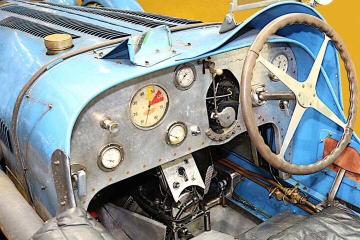 1927 Bugatti Type 35 Cockpit
