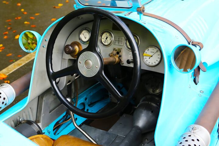 Classic Race Car Cockpits 4 1936 Maserati V8RI - fine Art Photography - Peter Kraaibeek Art Gallery