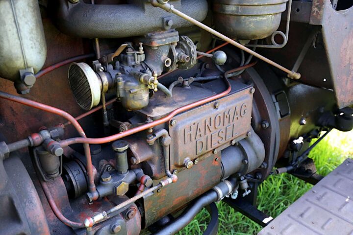 Classic Tractors & Farm Machinery - A Century of Iron, Steam and Diesel 20 1943 Hanomag R40 Tractor Engine - photo by Peter Kraaibeek Art Gallery