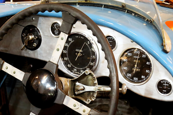 1952 Talbot-Lago T26 Grand Sport Le Mans Spyder Cockpit