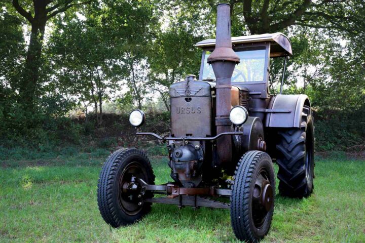 Classic Tractors & Farm Machinery - A Century of Iron, Steam and Diesel 28 1952 Ursus C 45 rusty Polish tractor - photo: Peter Kraaibeek Art Gallery