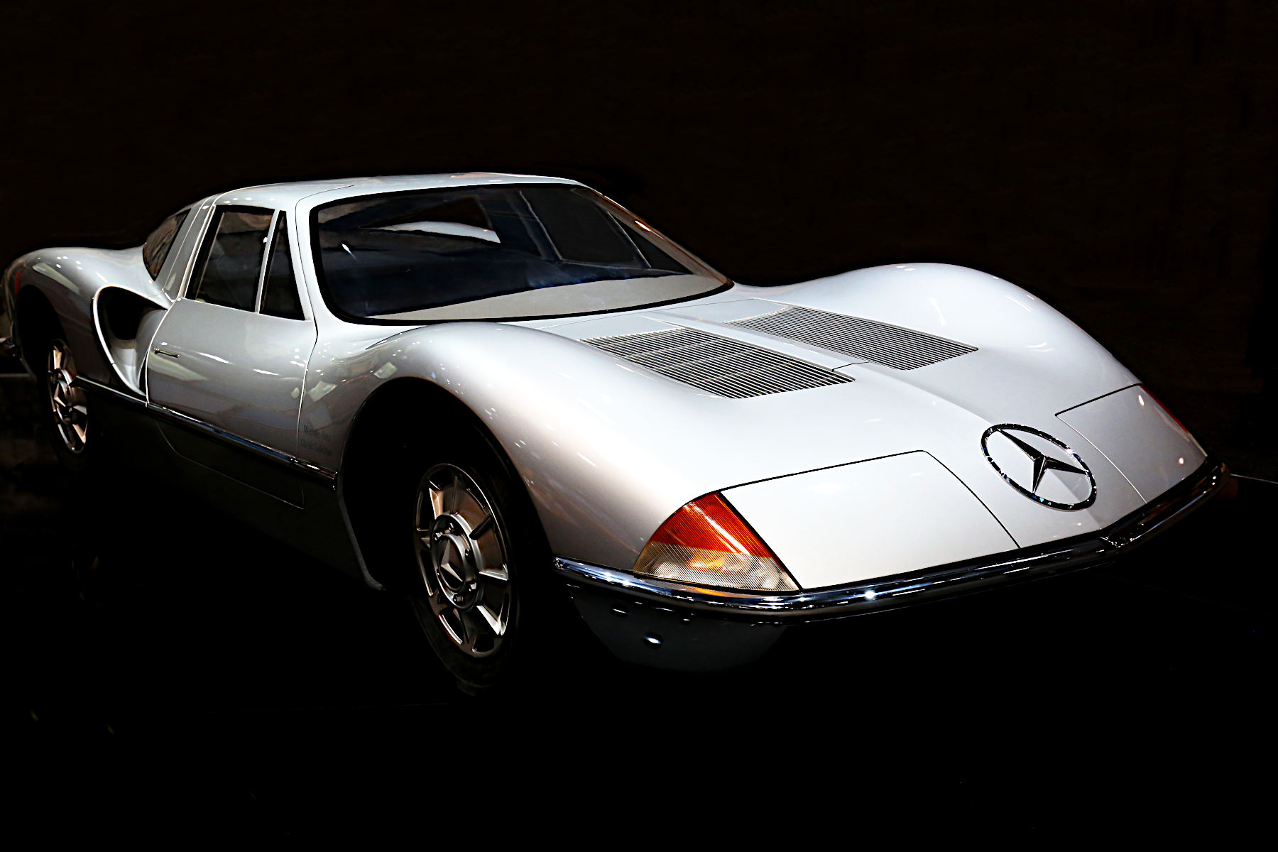 Concept Cars Prototypes 3 1966 Mercedes-Benz SLX design study - fine art photography by Peter Kraaibeek, Kraaibeek Art Gallery