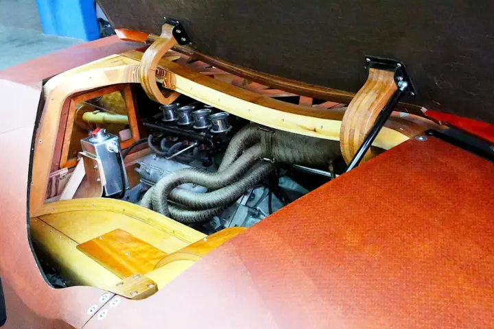 Splinter: The 2015 Supercar Built Almost Entirely of Wood 3 2015 Splinter V8 Engine - The Wooden Supercar - fine art photography by Peter Kraaibeek, Kraaibeek Art Gallery