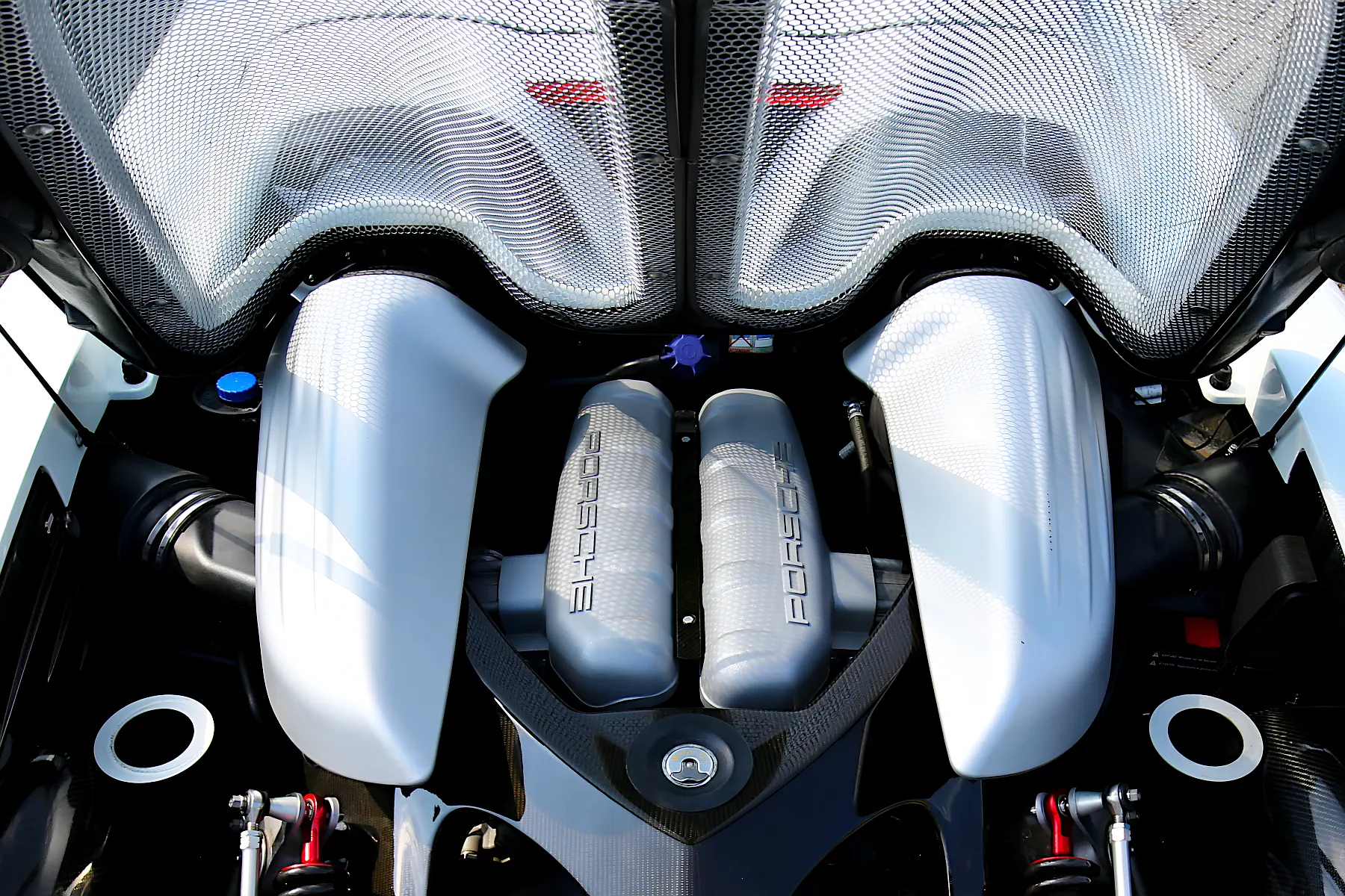 Porsche Carrera GT V10 Engine Bay — fine art photography by Peter Kraaibeek, Kraaibeek Art Gallery
